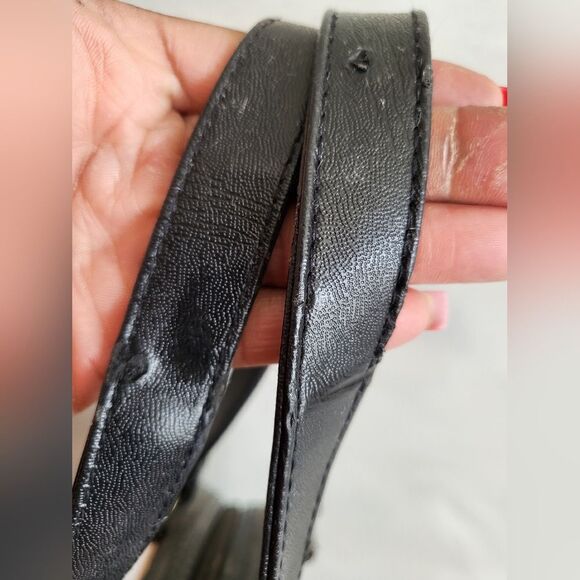 Vintage 90s Playboy Black White Gold Mini Tote Bag 9 x 7 - Picture 4 of 16